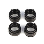 Set of 4 Carb Intake Carburetor Interface Adapters for Honda CBR400 NC23 (1987)