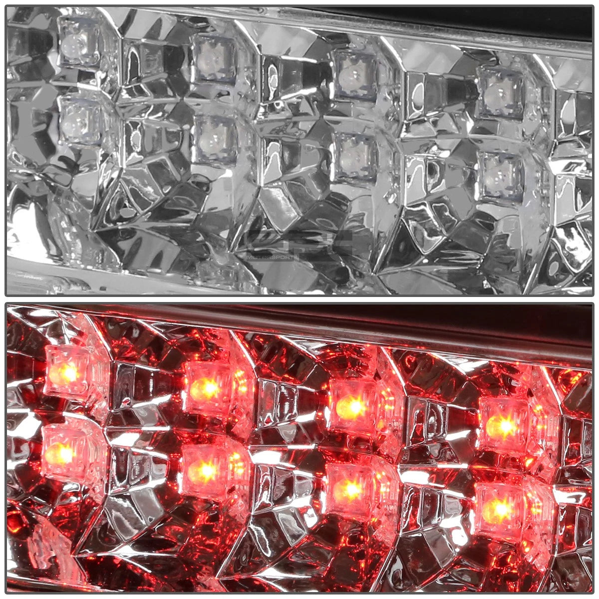 Chrome Dual Row LED Third Tail Brake Light for Xterra (2000–2004)