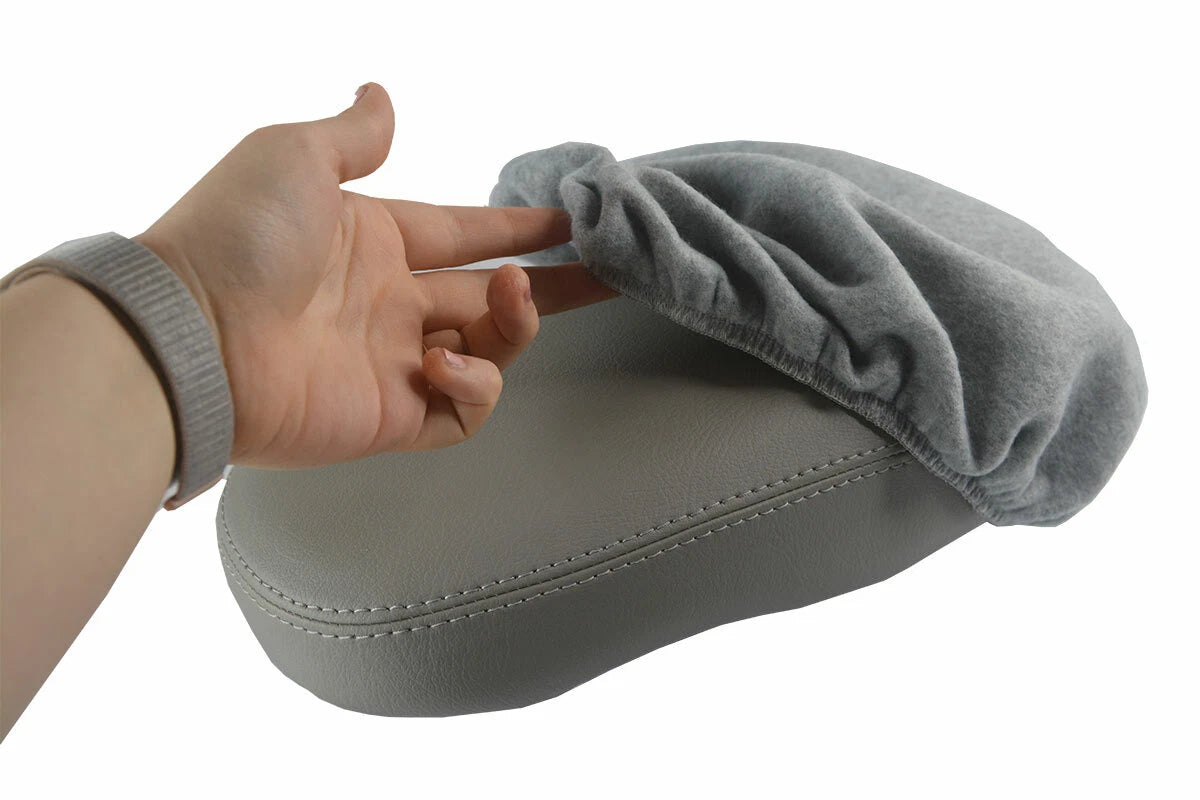 Armrest Cover Protector for Kia Soul (2014–2019) Gray Fleece