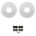 Bosch Front Quietcast Rotors & Blue Ceramic Brake Pads for GX470 4Runner (2003–2009)