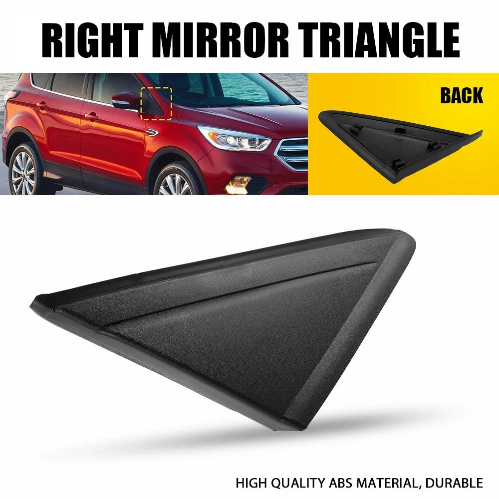 Right Side Fender Rearview Triangle Molding Cover for Ford Escape (2013–2019)