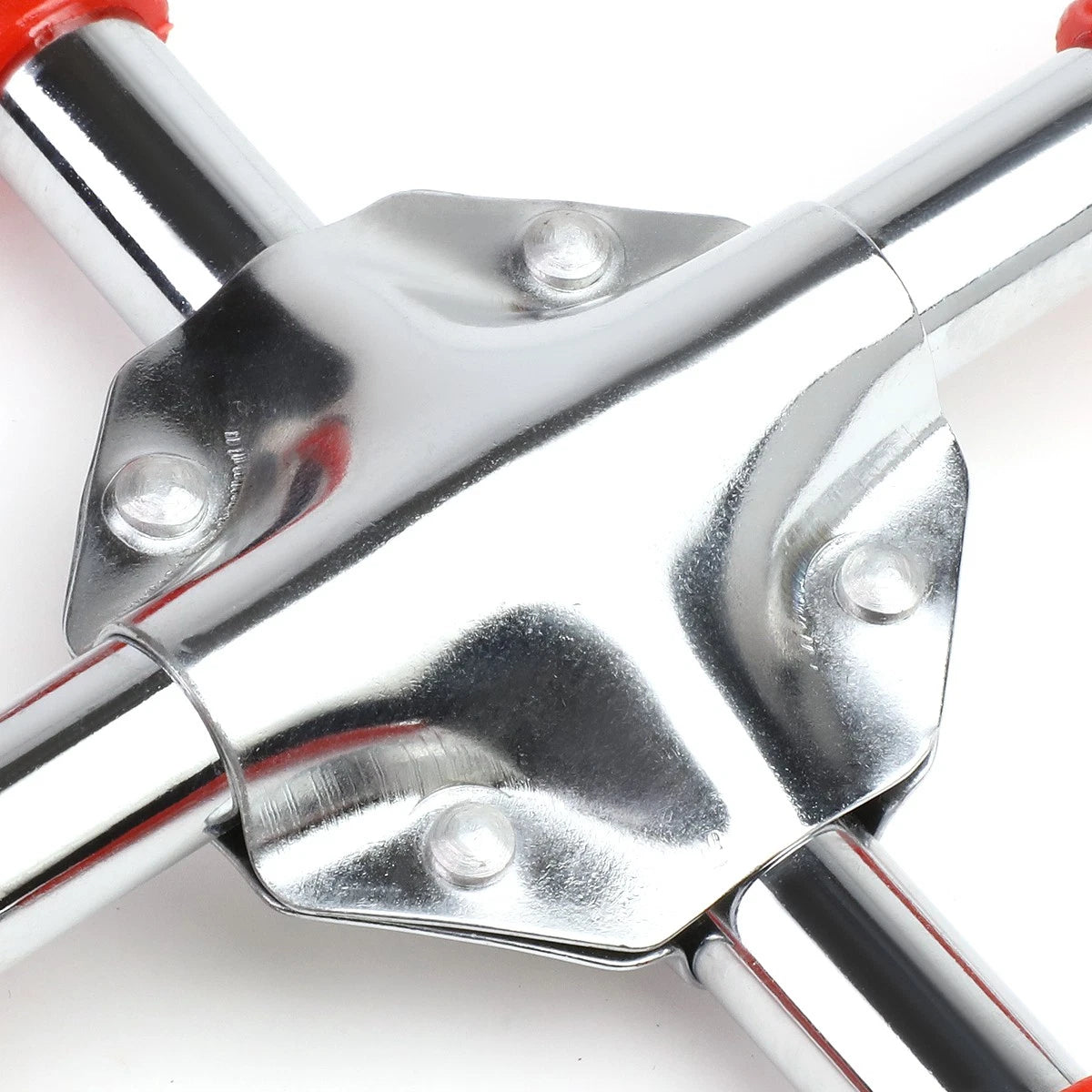 4-Way Lug Wrench for Automobile Tire Changing (Universal)