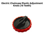 Alloy Chainsaw Regulator Knob 18 Tooth for Electric Chainsaw (6.7x6.7x2.9cm)