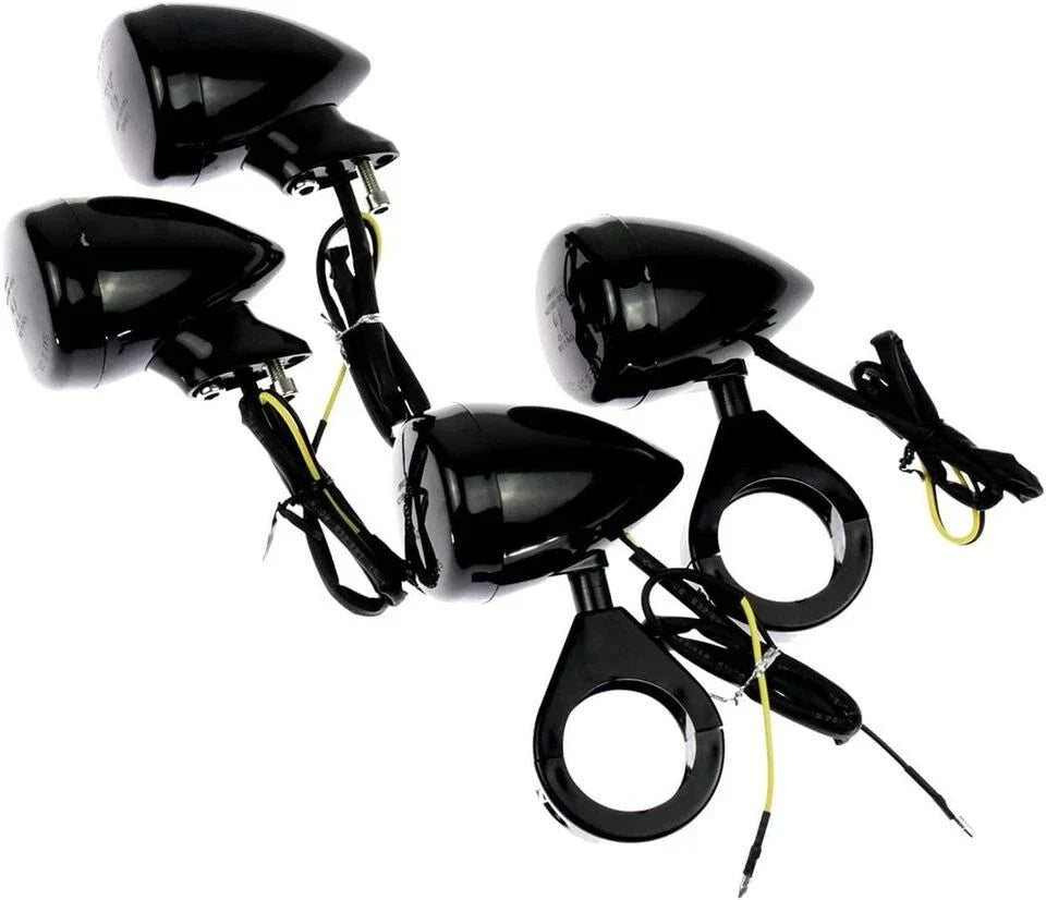 39mm LED Bullet Turn Signal Light Indicator Blinker for HARLEY