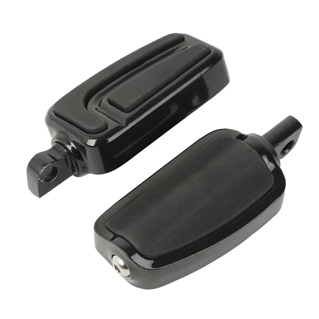 10mm Male Mount Footpegs for Harley Touring Sportster XL883 1200 (2004-2023)