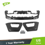 Split-Type Black Steel Front Bumper for Ford Ranger (2019–2023)