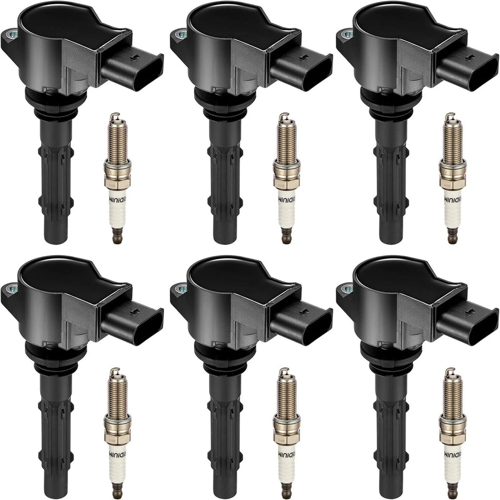 6 Pack UF535 Ignition Coils for Dodge Sprinter 2500 (2007–2008)