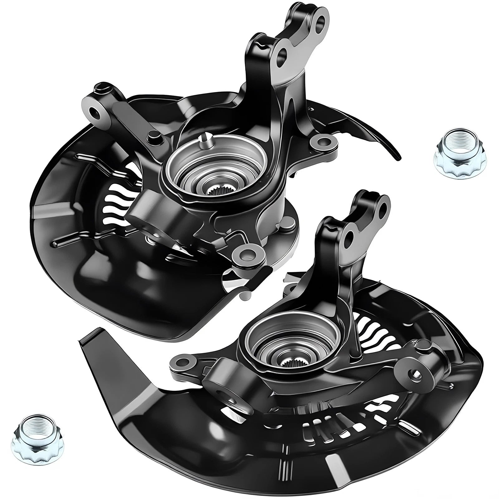 2X Steering Knuckle Wheel Bearing Hub Assembly for Toyota Highlander (2001–2023)