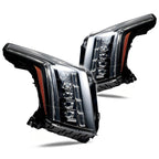 Full LED Headlight Set for Cadillac Escalade (2015–2020) Left+Right Pair