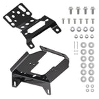 Front Winch Plate for Polaris RZR 900 EPS/S 1000 EPS (2015–2026) Black Steel