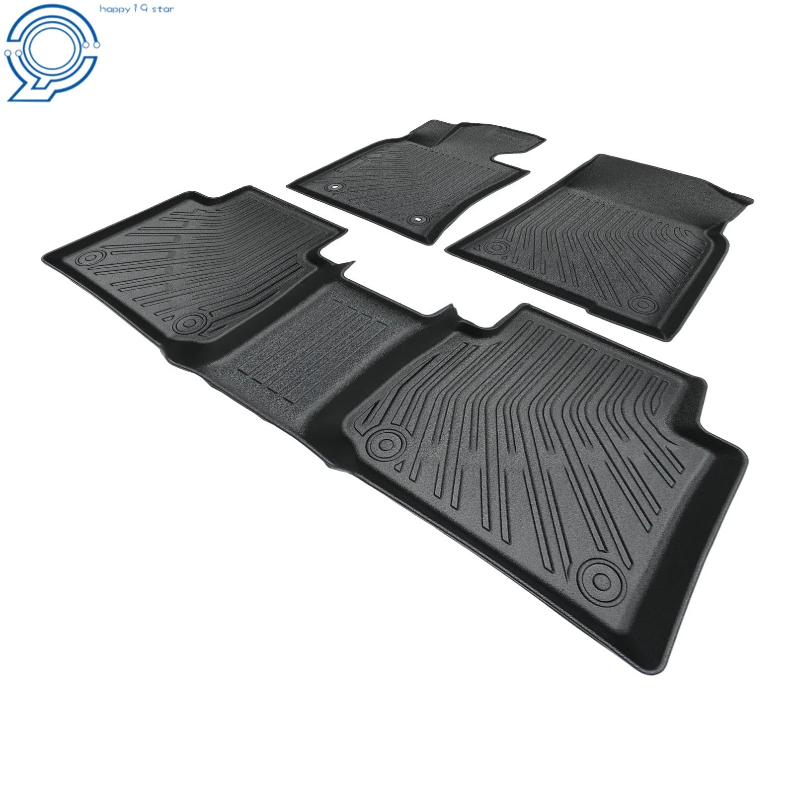 3D TPE Floor Mats Liners for Toyota Camry SE XLE LE Sedan (2018–2024)