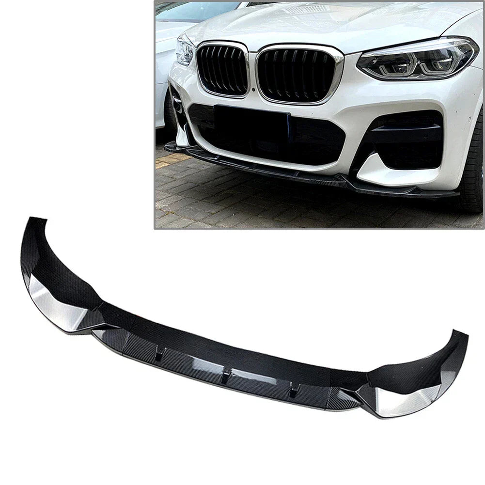 Front Bumper Lip Spoiler Splitters for BMW X3 G01, X4 G02 (2018-2021)
