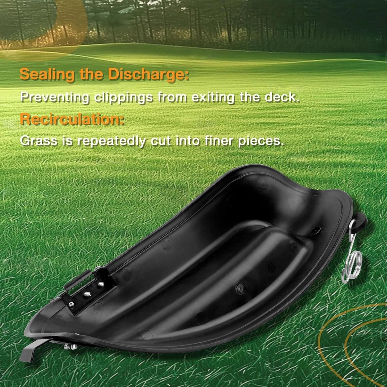 Mulch Plug for EGO Z6 Zero Turn Mower (2020-2023)