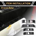 Door Window Switch Cover for Chevy Colorado (2023–2024) Carbon Fiber