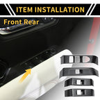 Door Window Switch Cover for Chevy Colorado (2023–2024) Carbon Fiber