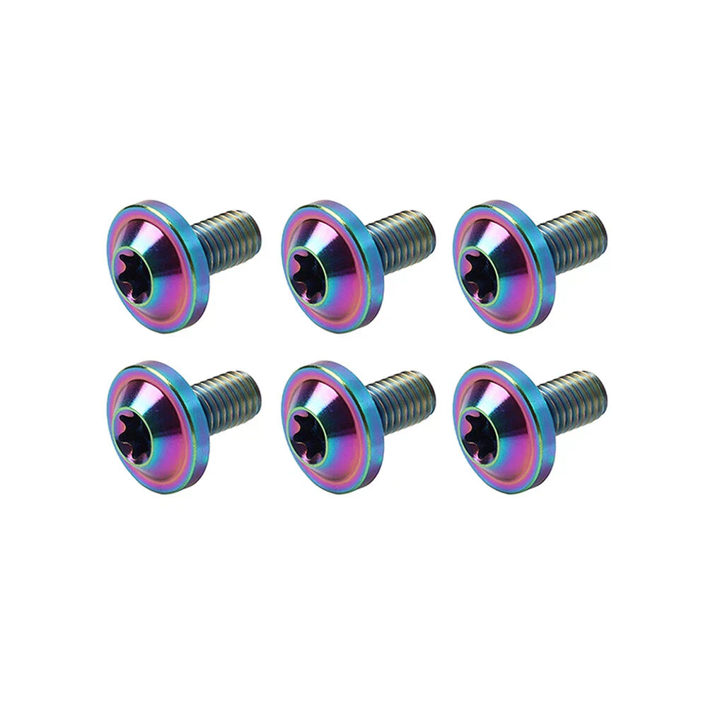 6 x M6x20mm Alloy Torx Head Screws for Motorcycle Bike