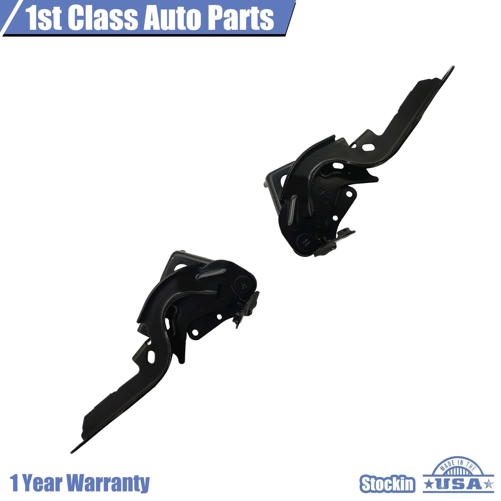 Set of 2 Hood Hinges for Lexus NX200t NX300 NX300h (2015–2019)