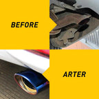 Chrome Exhaust Muffler Tip for Universal Cars (2.3 Inch)