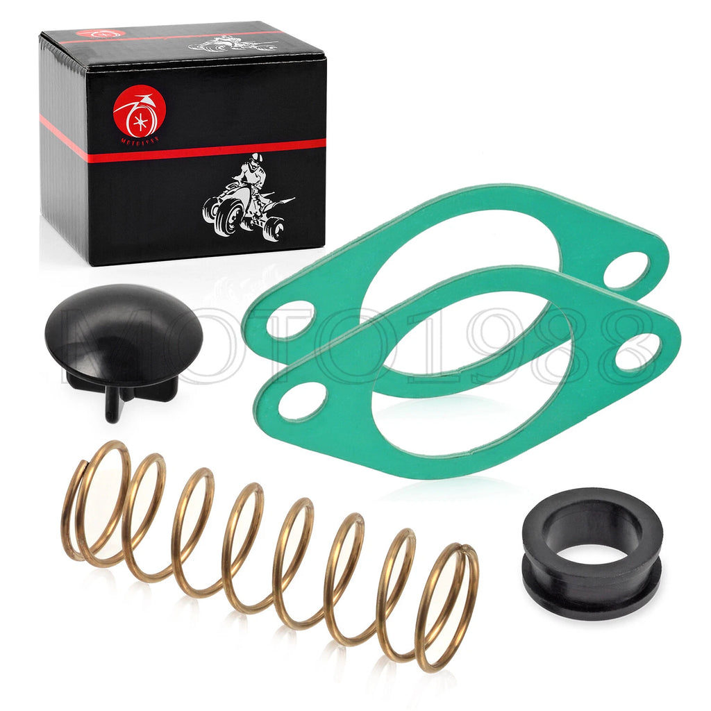Pressure Control Valve Set with Spring Gasket & Grommet for Yamaha (60H-12416-00-00)