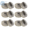 Set of 3600 Ring Shank Stainless Siding Nails 1-1/2" 15 Degree Coil