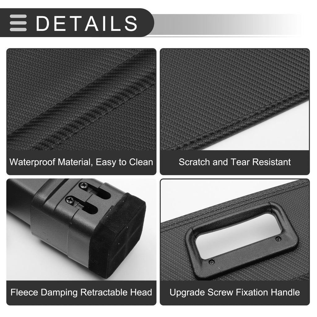 Retractable Cargo Cover for Toyota 4Runner (2010–2023) Carbon Fiber Black