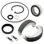 Rear Brake Drum Shoes Bearing Seals Kit for Honda Sportrax 250 TRX250EX (2001–2008)