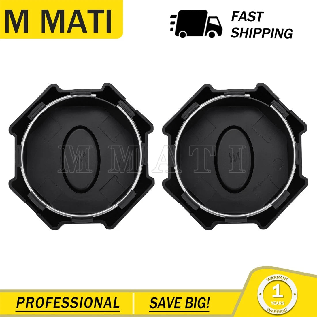 2 Pack Wheel Center Rim Caps for Polaris ACE 570 (2016–2017, 2019)