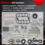 Timing Chain Kit & Head Gasket for Dodge Dakota, Ram, Jeep (4.7L, 1997–2004)