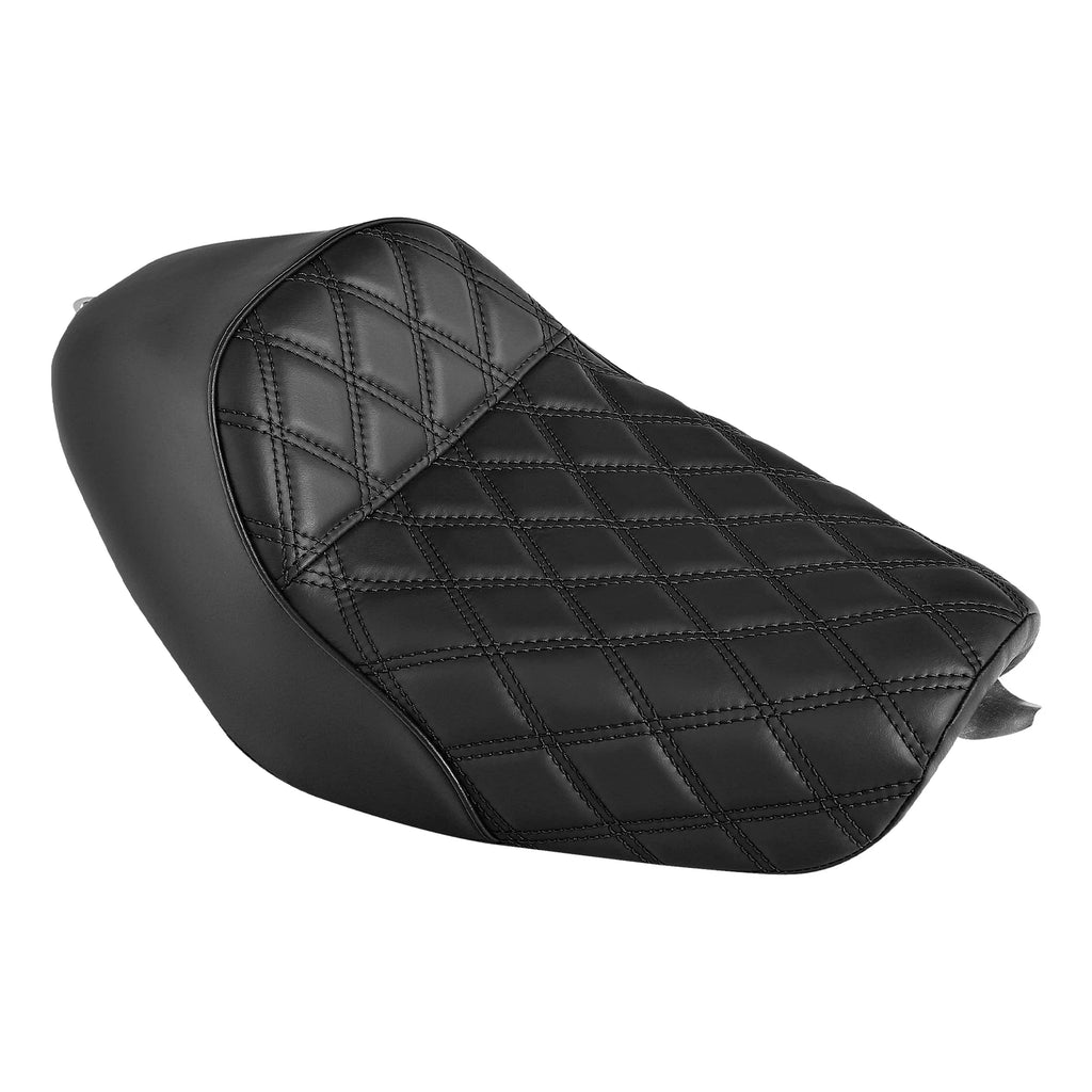 Black Solo Seat for Harley Sportster XL 883 1200 (2010–2022)