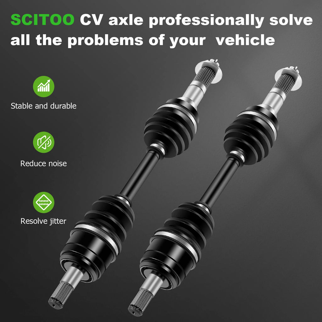 Pair CV Axles for Yamaha Big Bear 350 (1998–1999)
