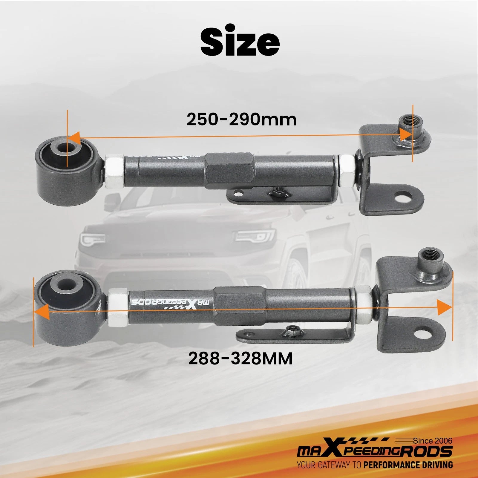Adjustable Camber Control Arms Kit for Honda CR-V (2002–2006)