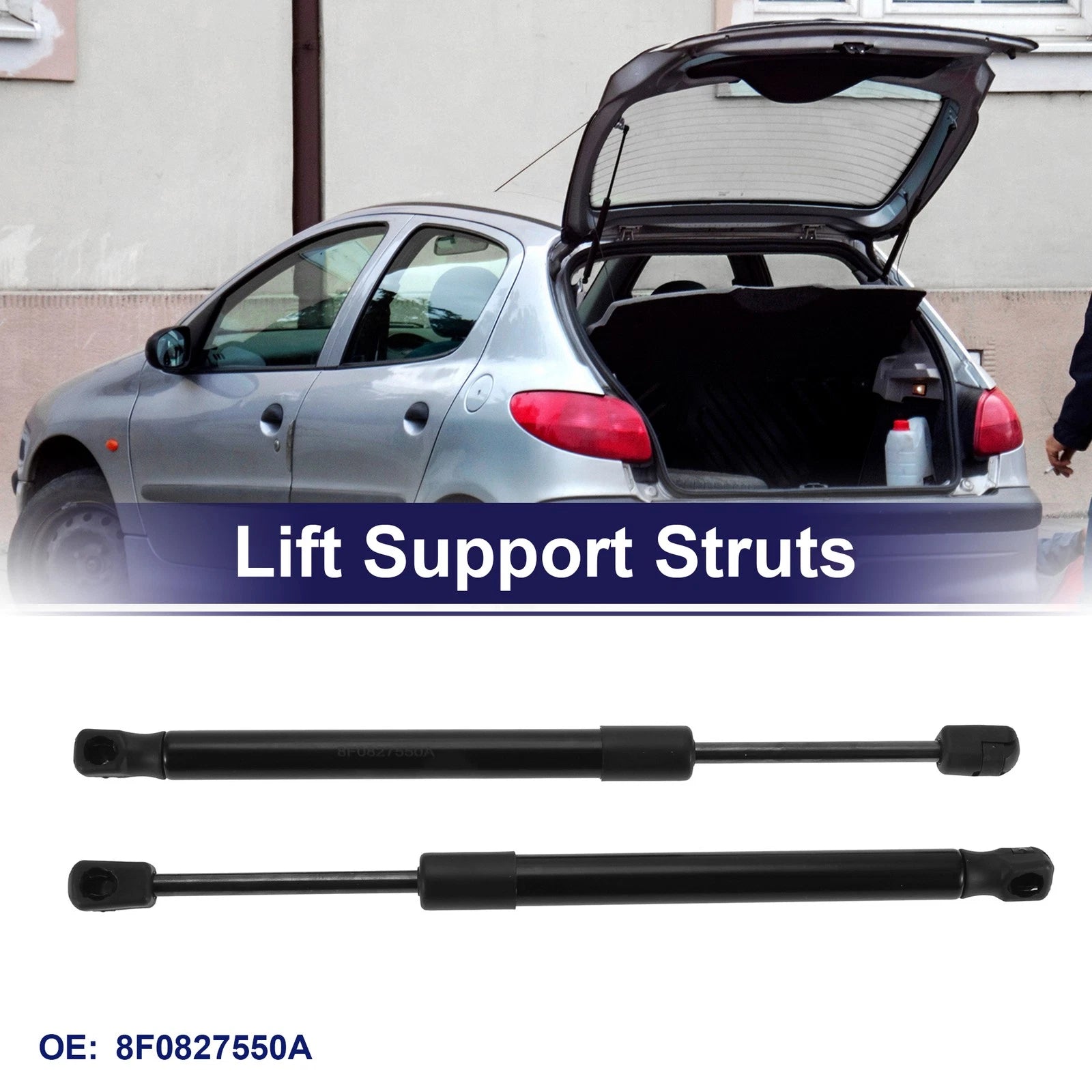 Tailgate Lift Support Struts Gas Spring No. 8F0827550A for Audi A5 (2008–2017)