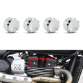 Billet Head Bolt Cover Caps for T120 Street Twin, Street Scrambler, Thruxton (2016-2023)
