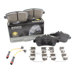 Set of 4 Akebono Euro Rear Ceramic Brake Pads with Sensors for MB C117 X156 X166 R172 W166