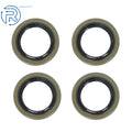 Set of 4 Trailer Wheel Hub Bearings Kits for 3500Lb Axle #84 (L44649/L68149)