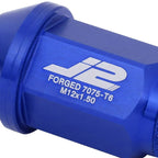 Set of 20 J2 7075 Forged Aluminum Open-End Lug Nuts M12x1.5 for Universal