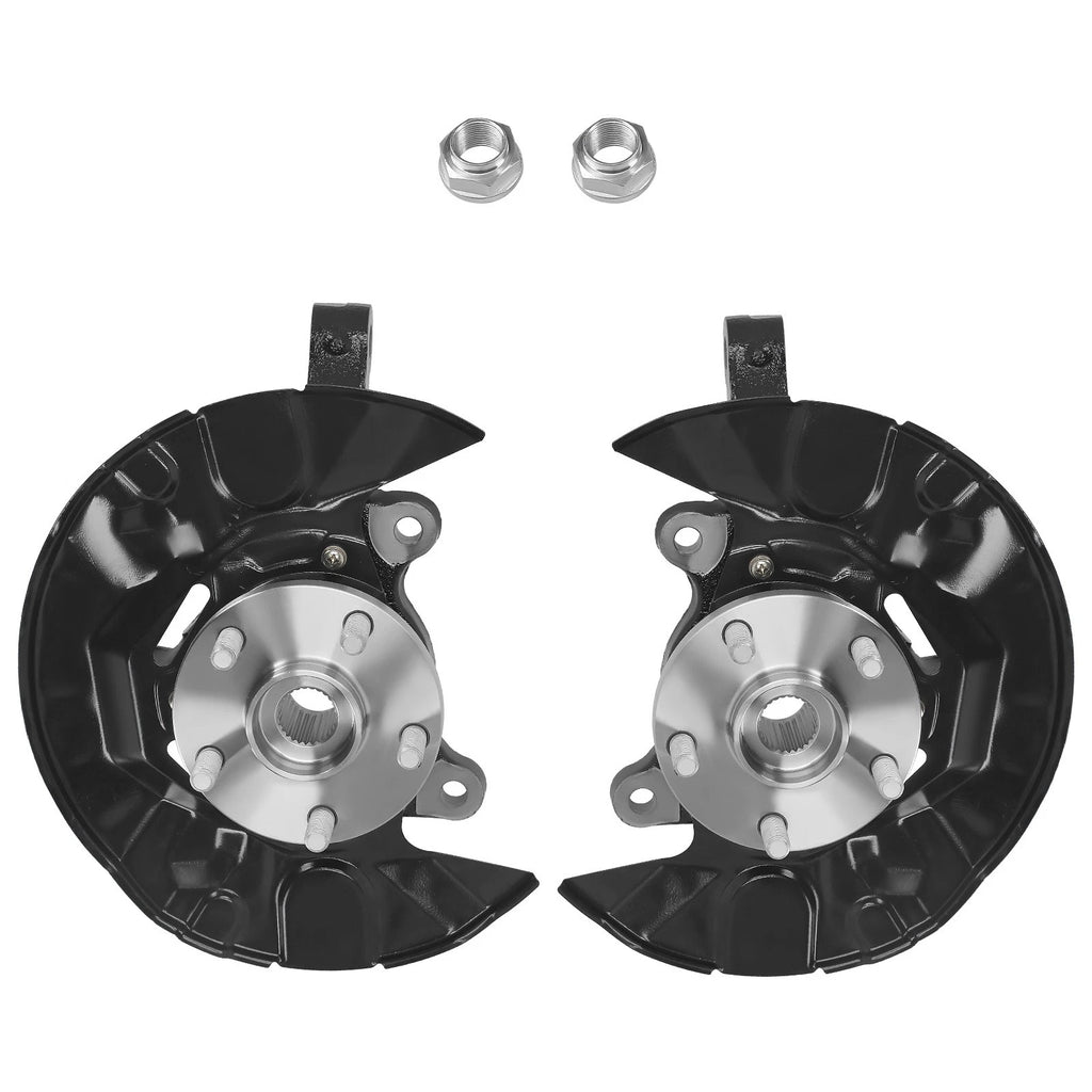 Set of 2 Knuckle Steering Wheel Bearing Hub Assy for Toyota Matrix (2003–2008)