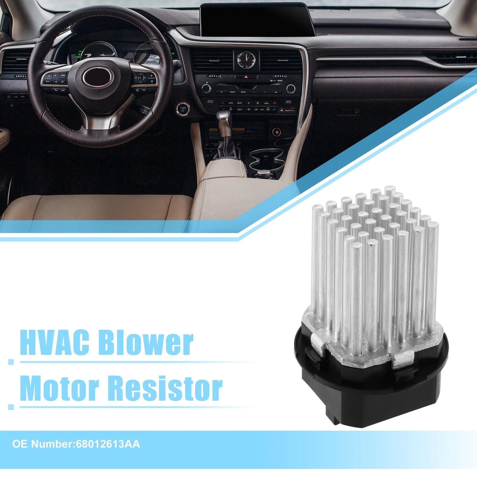 HVAC Blower Motor Resistor for Mercedes-Benz Sprinter (2007–2018)