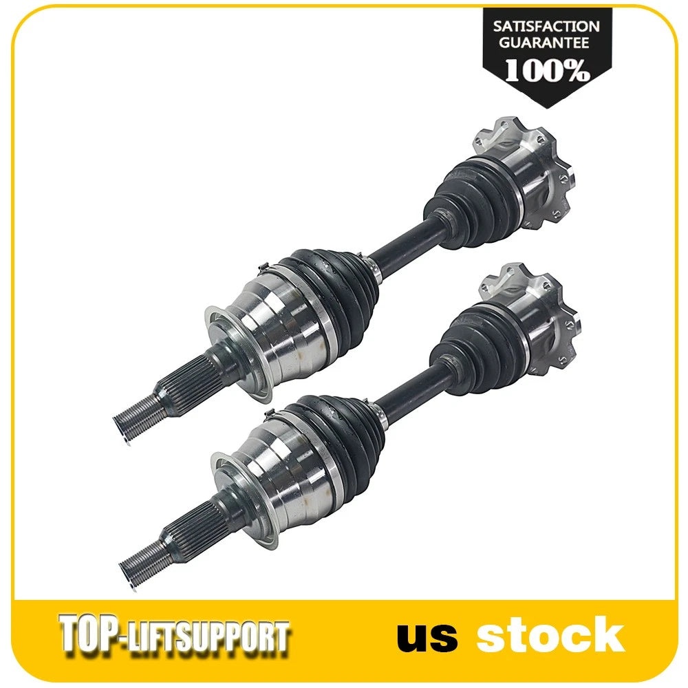 Front CV Axle Shafts for Chevrolet Silverado GMC Sierra 4WD