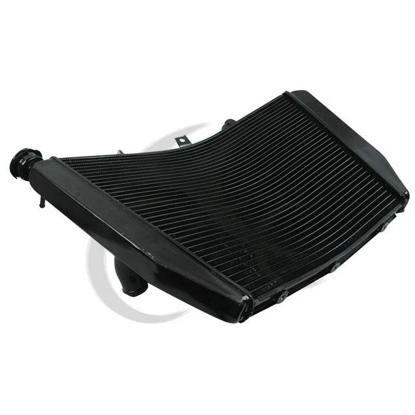 Black Radiator for Suzuki GSXR1000 (2007–2008) Aluminum