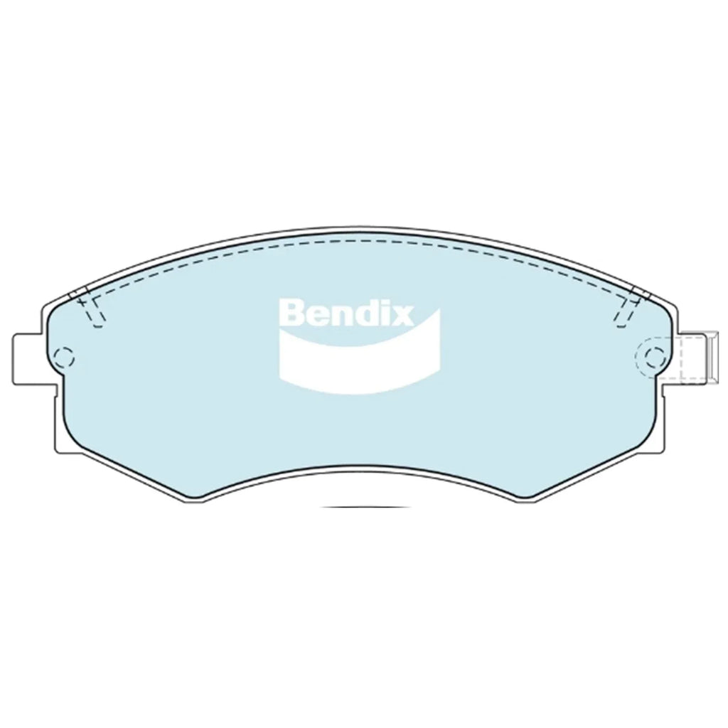 Front Disc Brake Pads Set 2.5L for Kia Optima (2001 - 2002)