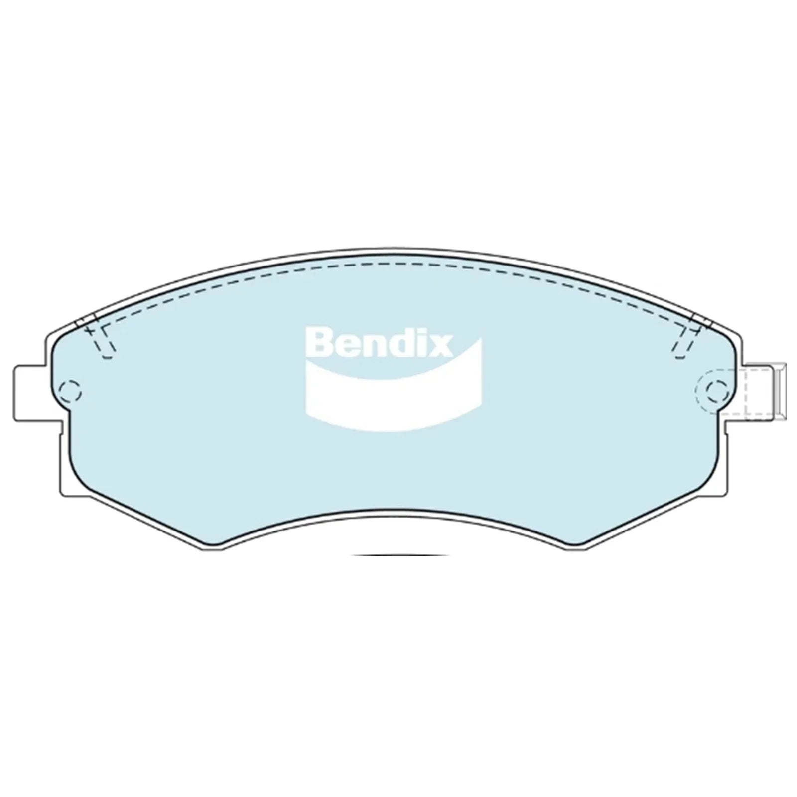 Front Disc Brake Pads Set 2.5L for Kia Optima (2001 - 2002)