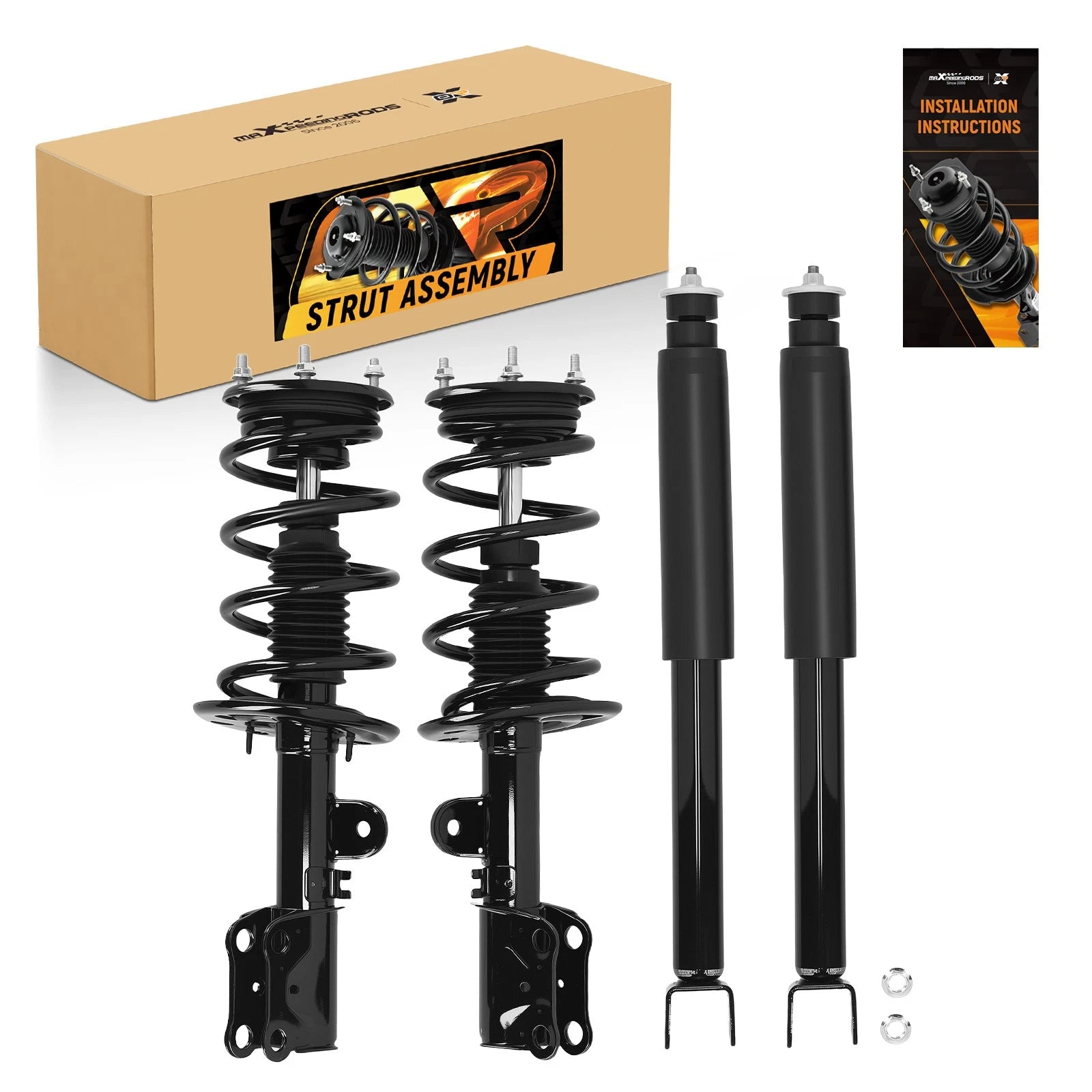 Set of 4 Struts Assembly for Ford Taurus (2013–2019) 3.5L 5648