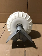 Cal-June 12" Dock Wheel Bumper with Corner Bracket 5000-C for Boats (Used)