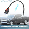 Set of 2 Starter Pigtail Connector Harness Plug PT2974 19300471 for Chevrolet