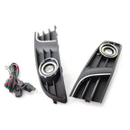 2X Front Side LED Fog Lamp for VW Polo (2011–2013) 6QD854661A 6QD854662A
