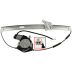 Power Window Regulator Set for Mazda MPV (2000–2006) Front with Motor
