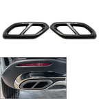 Exhaust Tail Pipe Muffler Tip Cover for Mercedes Benz GLC Class (2022-)