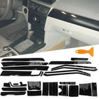 Carbon Fiber 5D Interior Trim for Mercedes BENZ Class E W212 (2009–2016)