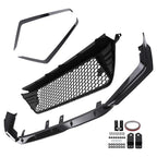 Front Bumper Lower Grille + Lip for Honda Civic Sedan & Hatchback (2022–2024)